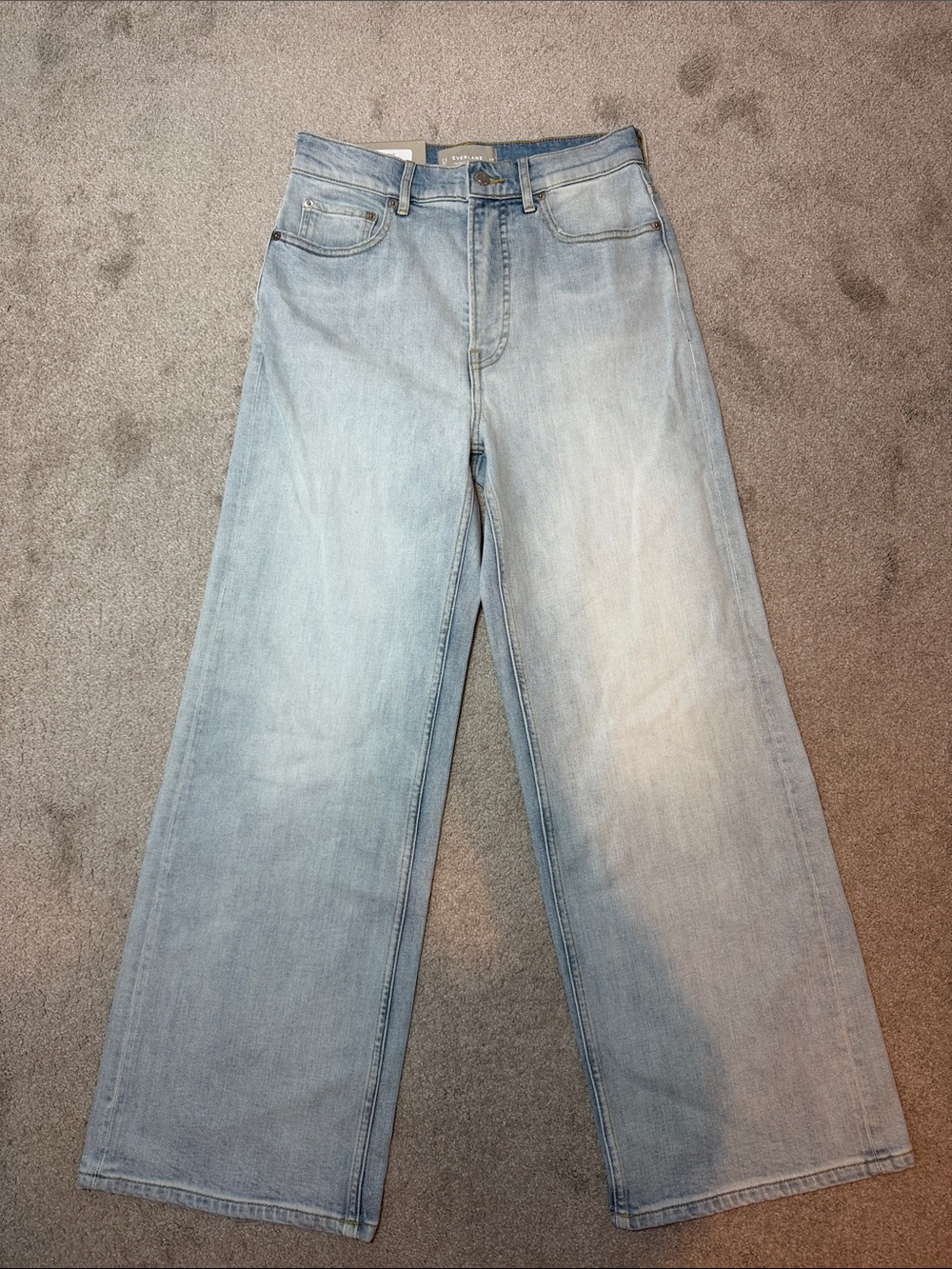 NWT Everlane The Way-High Sailor Jean Light Wash Size 27 - Picture 3 of 8